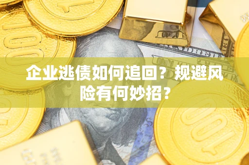 武汉企业逃债如何追回？规避风险有何妙招？