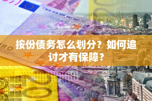 武汉按份债务怎么划分？如何追讨才有保障？