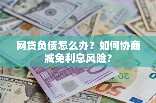 武汉网贷负债怎么办？如何协商减免利息风险？