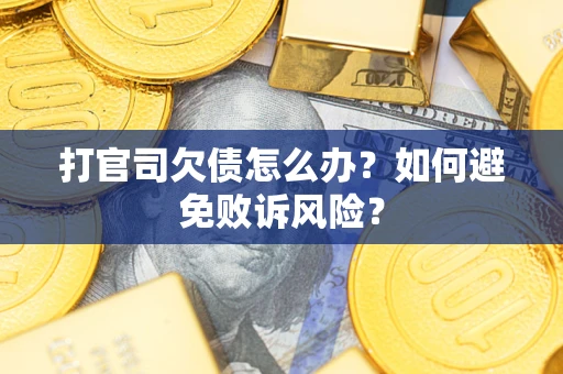 武汉打官司欠债怎么办？如何避免败诉风险？
