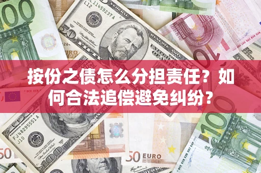武汉按份之债怎么分担责任？如何合法追偿避免纠纷？